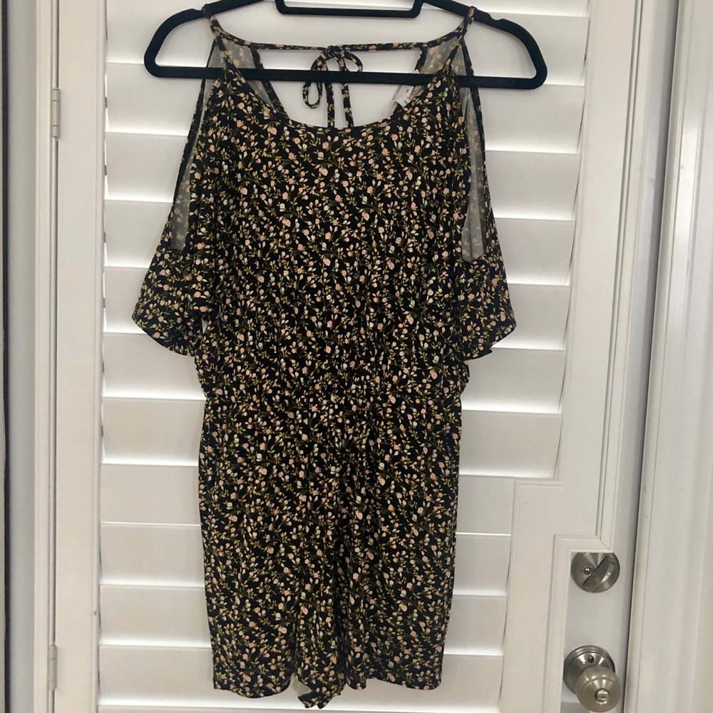 BCBGeneration Floral Romper